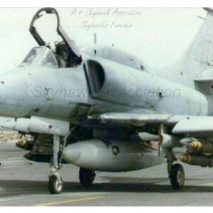 Blacksheep Skyhawk WE-8 taxies