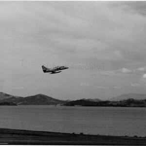 A-4M Skyhawk departs Cubi Point.