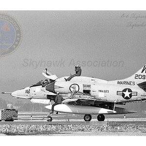A-4E Skyhawk BuNo. 152099, WP 18,