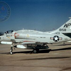 A-4M BuNo 158158, WP-18,