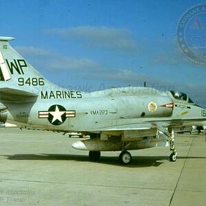 Pic2 of Bulldogs A-4M Skyhawk BuNo 159486, WP-16,