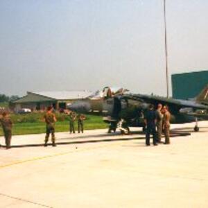 Refueling a Harrier