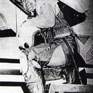 VMA-214 Officer in Charge Major R. J. Kern.
